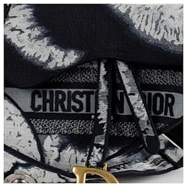 Dior-Saddle Mini Shoulder Crossbody Bag-Blue