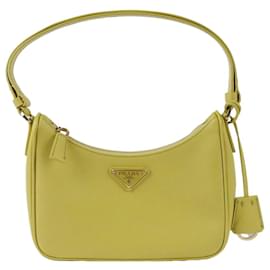 Prada Bolsa hobo com logo triangular Verde