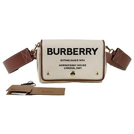 Burberry Bolsa de ombro Hawberry Branco