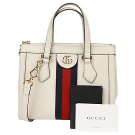 Gucci Ophidia Small Tote Schultertasche Weiß