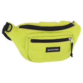Balenciaga Explorer Gürteltasche aus Nylon Medium Gelb