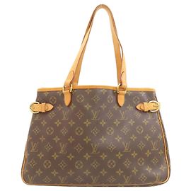 Sac tote Batignolles Horizontal Louis Vuitton Marron Monogramme