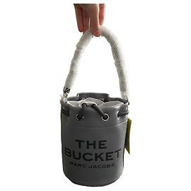 Bolso Bucket Marc Jacobs de cuero gris Gris