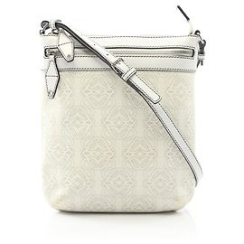 Bolsa de Ombro Anagram Loewe Branco
