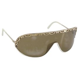 Gafas de sol Christian Dior de plástico marrón Auth 162782 Castaño
