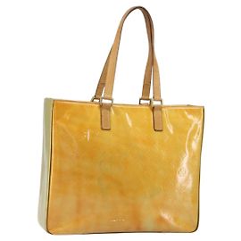 LOUIS VUITTON Sac Tote Columbus Monogram Vernis Gris M91028 LV Auth 161709 Gris
