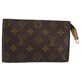 LOUIS VUITTON Monogram Bucket PM Accessory Pouch LV Auth 161458 Monogram