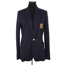 Ralph Lauren Chaqueta de algodón azul Azul