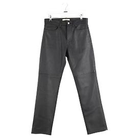 Zadig & Voltaire Schwarze Lederhose Schwarz