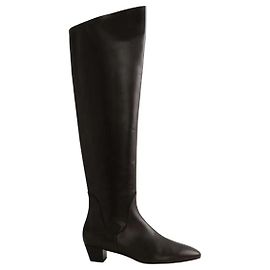 Aeyde Brown leather boots Brown
