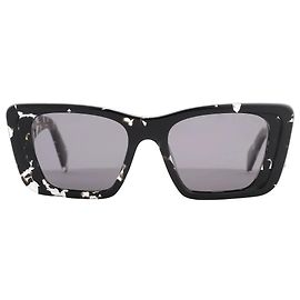 Gafas de sol de forma de ojo de gato Prada en negro PR 08Y Negro