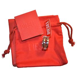 Diesel Only the Brave ring silver metal Silvery