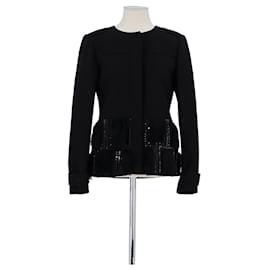Tory Burch Black wool jacket Black