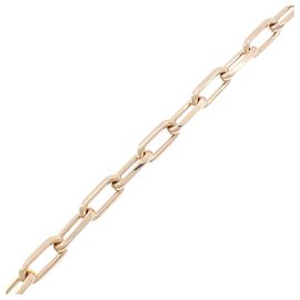 Cartier Santos Medium Pink Gold Charm Bracelet Pink