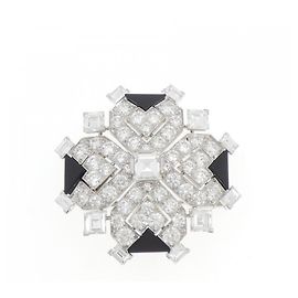 Spilla Cartier Geometria e Contrasto Altro