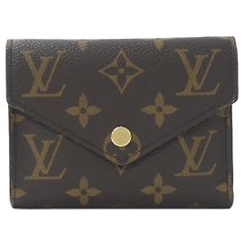 Portafoglio Victorine Monogram Louis Vuitton M62472 Marrone