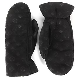 Louis Vuitton Men's Warm Gloves Black