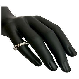 Tiffany & Co Anillo de plata esterlina Tiffany Bamboo Plata