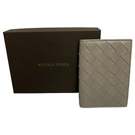 Bottega Veneta Intrecciato Notebook Cover Brown