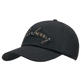 Cappello - Burberry - Cotone - Nero Nero