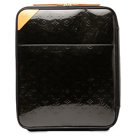 Louis Vuitton Monogram Vernis Pegase 45 Noir