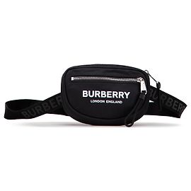 Burberry Nylon Logo Cannon Belt Bag Black