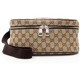 Gucci GG Canvas Gürteltasche Braun Beige