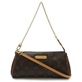 Louis Vuitton Monogram Eva Clutch Braun