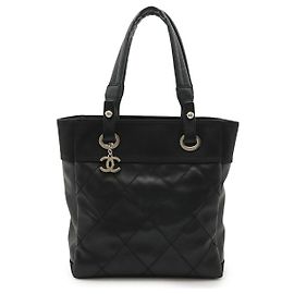 Chanel Paris Biarritz Tote PM Nero