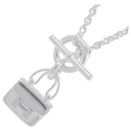 Bracciale Amulettes Constance in argento sterling Hermès Argento Metallico