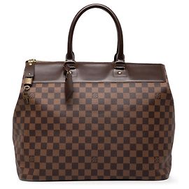 Louis Vuitton Damier Ebene Greenwich PM Marrom