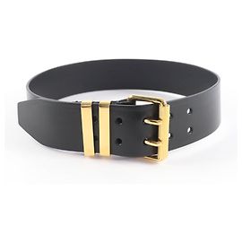 Cinto de couro de bezerro texturizado TOM FORD Preto