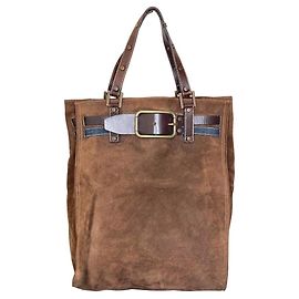 Dolce & Gabbana Dolce&Gabbana Suede Tote Bag Brown