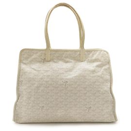 Goyard Artois PM Coated Canvas 2way Bag White