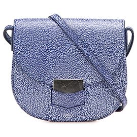 Céline Celine Petit Trotteur en Peau de Chèvre Bleu