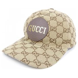 Gorra Gucci 576253 4HG62 Castaño Beige