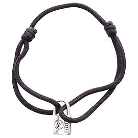 Pulsera Learn Silver Lockit de Louis Vuitton Plata Metálico
