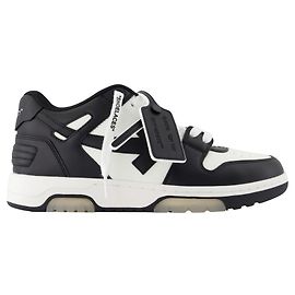 Baskets Out Of Office - OFF WHITE - Cuir - Noir Noir