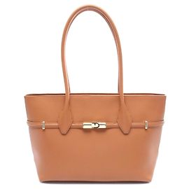 Furla Leder Tote Bag Braun Braun