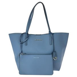 Bolsa Tote de Couro Michael Kors Azul