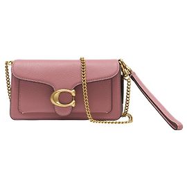 Tabby Chain 19 Crossbody - Coach - Cuir - Rose Rose