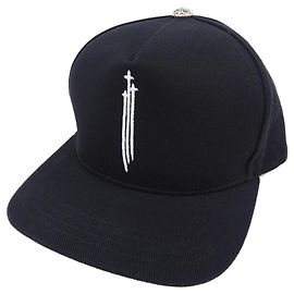 Gorra RS3 CROSS Chrome Hearts Negro