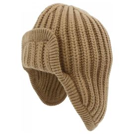 Prada UMD527 S232 Strickmütze Braun