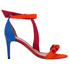 Alexandre Birman Clarita Sandals in Multicolor Suede Multiple colors