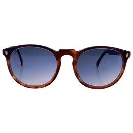 Façonnable Óculos de sol ovais vintage Mod. OPEN VI Col 510 50/19 140 mm Marrom