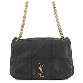 Borsa a Spalla Jamie 4.3 Small Chain di Yves Saint Laurent Nero