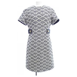 Louis Vuitton Dress Black White