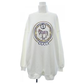 Sweatshirt en coton Gucci Blanc