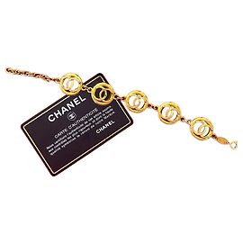 Pulseira Coco Mark da Chanel Dourado