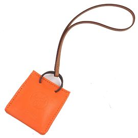 Hermès Hermes Sac Orange Bag Charm Orange